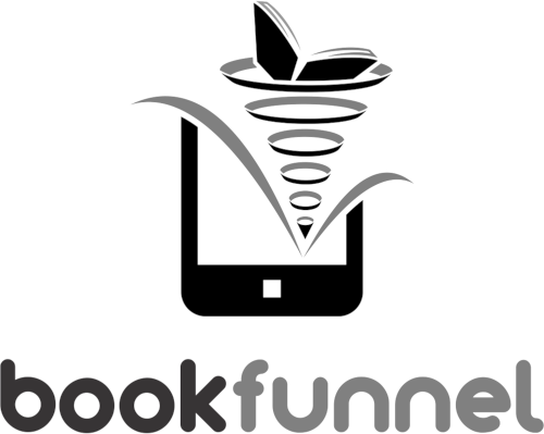 BookFunnel Vertical Black Logo